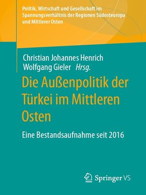 cover image of Die Außenpolitik der Türkei im Mittleren Osten